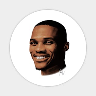 Russell Westbrook Big Face Magnet